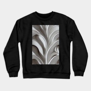 White Marble Stone Pattern #11 Crewneck Sweatshirt